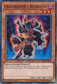 Gravekeeper's Recruiter [Speed Duel Decks: Destiny Masters] [SS01-ENB08] | Amazing Games TCG