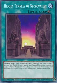 Hidden Temples of Necrovalley [Speed Duel Decks: Destiny Masters] [SS01-ENB13] | Amazing Games TCG