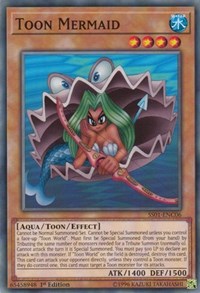 Toon Mermaid [Speed Duel Decks: Destiny Masters] [SS01-ENC06] | Amazing Games TCG