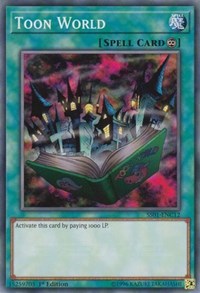 Toon World [Speed Duel Decks: Destiny Masters] [SS01-ENC12] | Amazing Games TCG