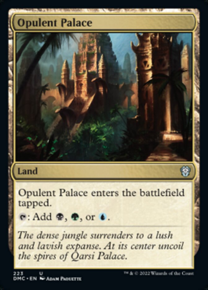 Opulent Palace [Dominaria United Commander] | Amazing Games TCG