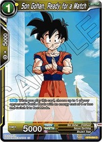 Son Gohan, Ready for a Match [BT6-084] | Amazing Games TCG