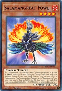 Salamangreat Fowl [Structure Deck: Soulburner] [SDSB-EN005] | Amazing Games TCG