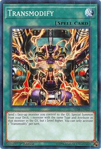 Transmodify [Structure Deck: Soulburner] [SDSB-EN029] | Amazing Games TCG