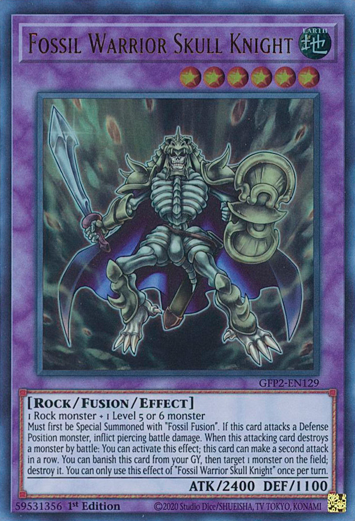 Fossil Warrior Skull Knight [GFP2-EN129] Ultra Rare | Amazing Games TCG