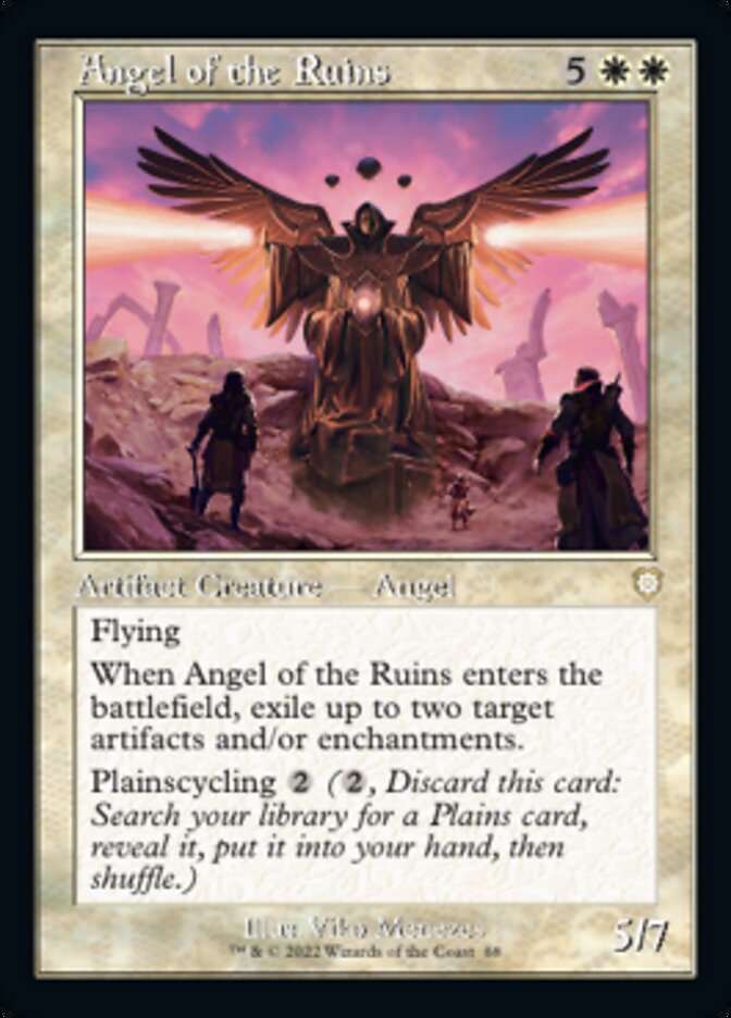 Angel of the Ruins (Retro) [The Brothers' War Commander] | Amazing Games TCG