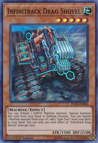 Infinitrack Drag Shovel [The Infinity Chasers] [INCH-EN004] | Amazing Games TCG