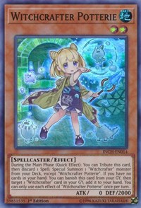 Witchcrafter Potterie [The Infinity Chasers] [INCH-EN014] | Amazing Games TCG