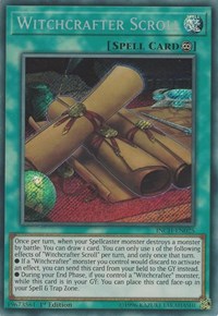 Witchcrafter Scroll [The Infinity Chasers] [INCH-EN025] | Amazing Games TCG