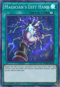 Magician's Left Hand [The Infinity Chasers] [INCH-EN058] | Amazing Games TCG