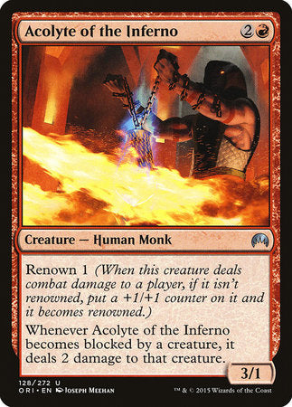 Acolyte of the Inferno [Magic Origins] | Amazing Games TCG