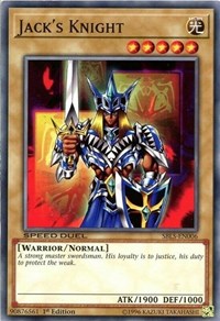 Jack's Knight [Speed Duel: Arena of Lost Souls] [SBLS-EN006] | Amazing Games TCG