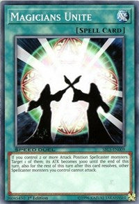 Magicians Unite [Speed Duel: Arena of Lost Souls] [SBLS-EN009] | Amazing Games TCG