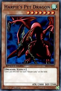 Harpie's Pet Dragon [Speed Duel: Arena of Lost Souls] [SBLS-EN020] | Amazing Games TCG