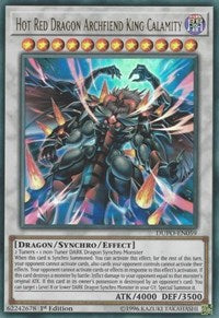 Hot Red Dragon Archfiend King Calamity [Duel Power] [DUPO-EN059] | Amazing Games TCG