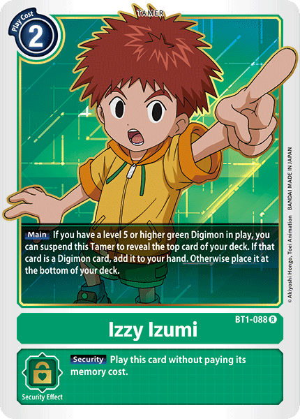 Izzy Izumi [BT1-088] [Release Special Booster Ver.1.0] | Amazing Games TCG