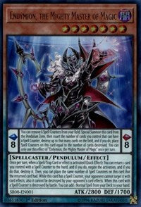 Endymion, the Mighty Master of Magic [Structure Deck: Order of the Spellcasters] [SR08-EN001] | Amazing Games TCG