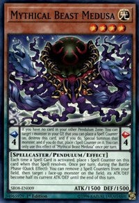 Mythical Beast Medusa [Structure Deck: Order of the Spellcasters] [SR08-EN009] | Amazing Games TCG