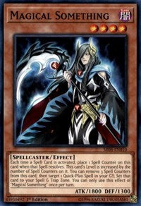 Magical Something [Structure Deck: Order of the Spellcasters] [SR08-EN010] | Amazing Games TCG