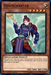 Disenchanter [Structure Deck: Order of the Spellcasters] [SR08-EN013] | Amazing Games TCG