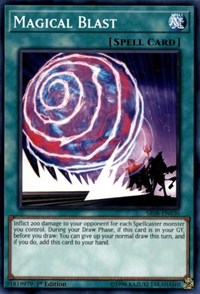 Magical Blast [Structure Deck: Order of the Spellcasters] [SR08-EN030] | Amazing Games TCG