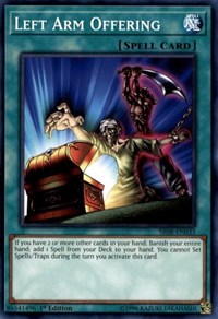 Left Arm Offering [Structure Deck: Order of the Spellcasters] [SR08-EN033] | Amazing Games TCG