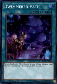 Dwimmered Path [Structure Deck: Order of the Spellcasters] [SR08-EN041] | Amazing Games TCG