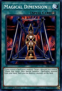 Magical Dimension [Structure Deck: Order of the Spellcasters] [SR08-EN031] | Amazing Games TCG