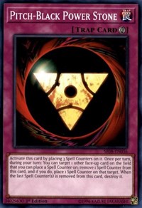 Pitch-Black Power Stone [Structure Deck: Order of the Spellcasters] [SR08-EN036] | Amazing Games TCG