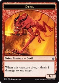 Devil Token [War of the Spark Tokens] | Amazing Games TCG