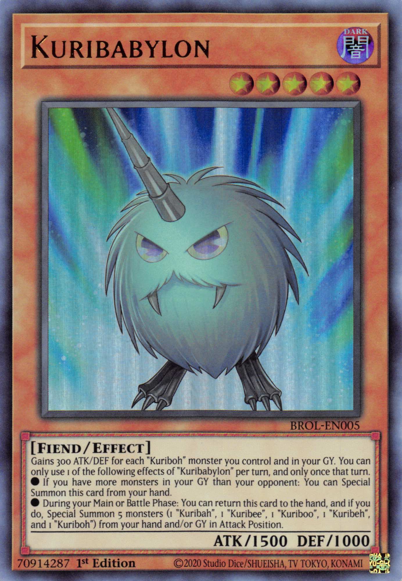 Kuribabylon [BROL-EN005] Ultra Rare | Amazing Games TCG