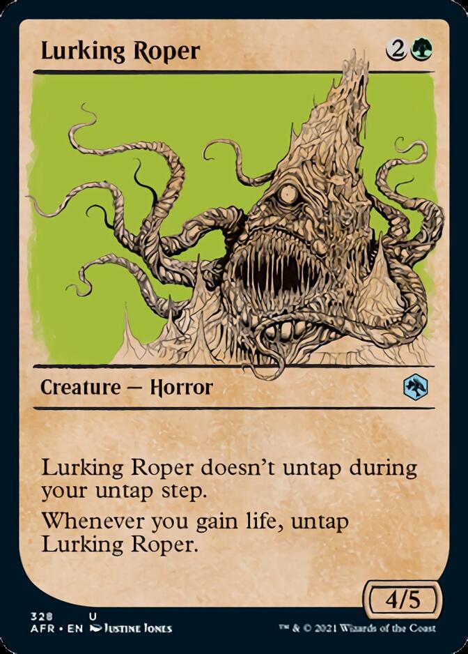 Lurking Roper (Showcase) [Dungeons & Dragons: Adventures in the Forgotten Realms] | Amazing Games TCG