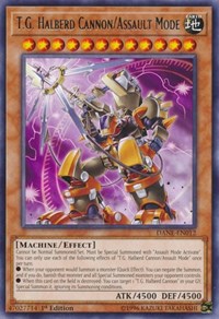 T.G. Halberd Cannon/Assault Mode [Dark Neostorm] [DANE-EN012] | Amazing Games TCG