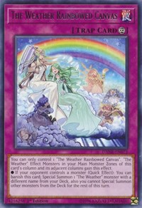 The Weather Rainbowed Canvas [Dark Neostorm] [DANE-EN073] | Amazing Games TCG