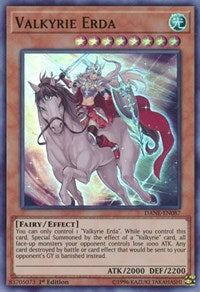 Valkyrie Erda [Dark Neostorm] [DANE-EN087] | Amazing Games TCG