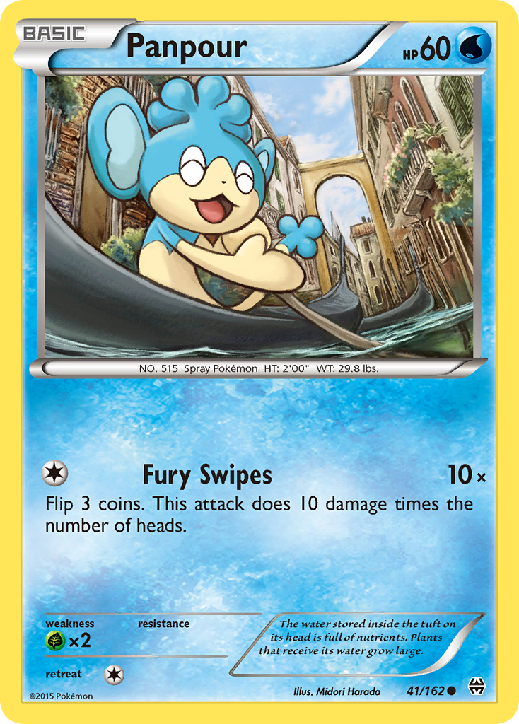 Panpour (41/162) [XY: BREAKthrough] | Amazing Games TCG