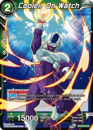 Cooler, On Watch (BT17-070) [Ultimate Squad] | Amazing Games TCG