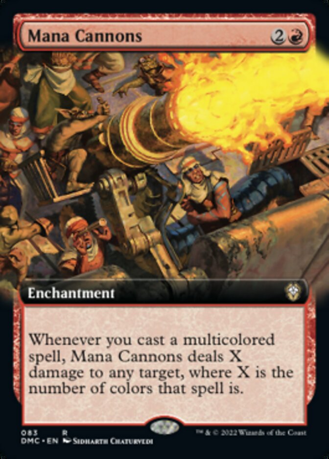 Mana Cannons (Extended Art) [Dominaria United Commander] | Amazing Games TCG