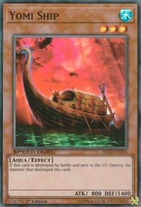 Yomi Ship [Speed Duel: Attack from the Deep] [SBAD-EN024] | Amazing Games TCG