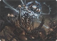 Lightning Skelemental (Art Series) [Art Series: Modern Horizons] | Amazing Games TCG