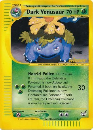 Dark Venusaur (7) (Jumbo Card) [Best of Promos] | Amazing Games TCG