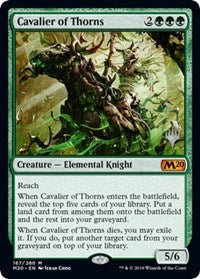 Cavalier of Thorns [Promo Pack: Core Set 2020] | Amazing Games TCG