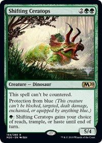 Shifting Ceratops [Promo Pack: Core Set 2020] | Amazing Games TCG