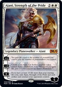 Ajani, Strength of the Pride [Promo Pack: Core Set 2020] | Amazing Games TCG