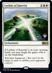 Leyline of Sanctity [Promo Pack: Core Set 2020] | Amazing Games TCG