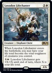 Loxodon Lifechanter [Promo Pack: Core Set 2020] | Amazing Games TCG