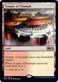 Temple of Triumph [Promo Pack: Core Set 2020] | Amazing Games TCG