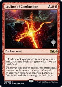 Leyline of Combustion [Promo Pack: Core Set 2020] | Amazing Games TCG