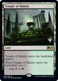 Temple of Malady [Promo Pack: Core Set 2020] | Amazing Games TCG