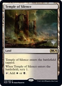 Temple of Silence [Promo Pack: Core Set 2020] | Amazing Games TCG